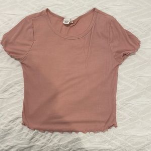 Pink tee